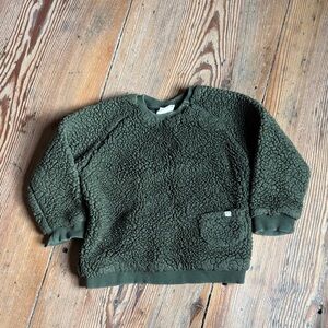 Zara Teddy Fleece Sweatshirt